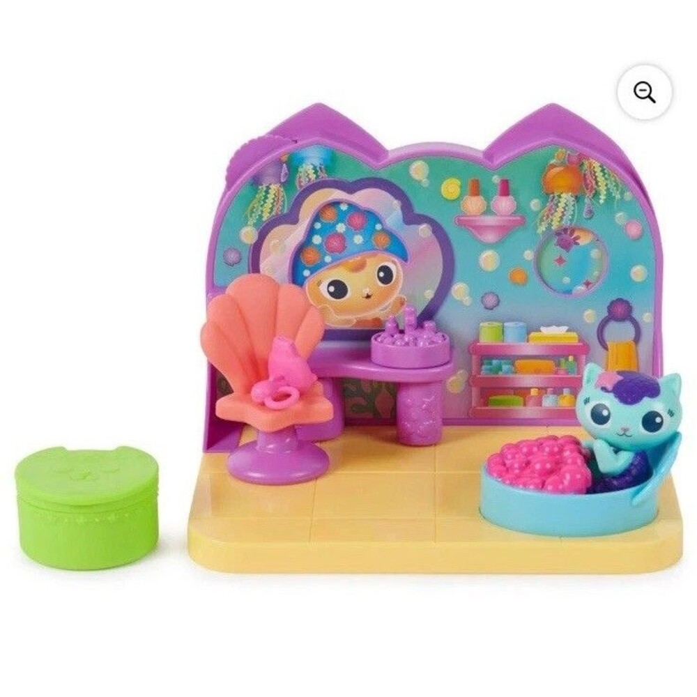 Dreamworks Gabby's Dollhouse 'Mercat's' Seaside Spa Room Playset